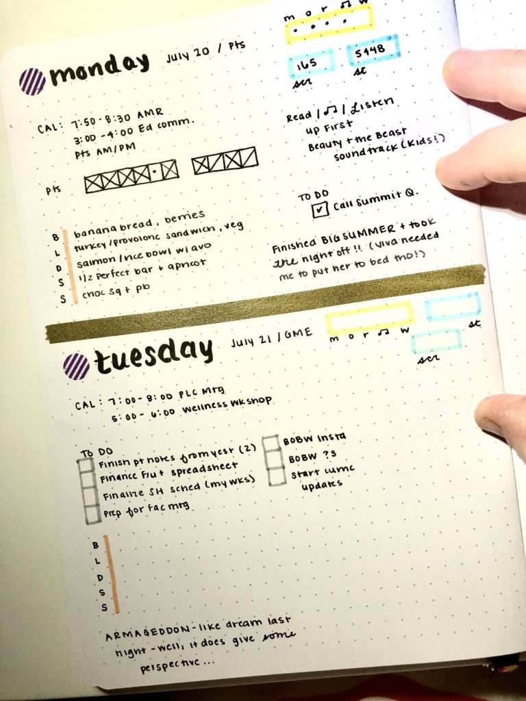 Day 128: Some #Bujo Notes - The Shu Box